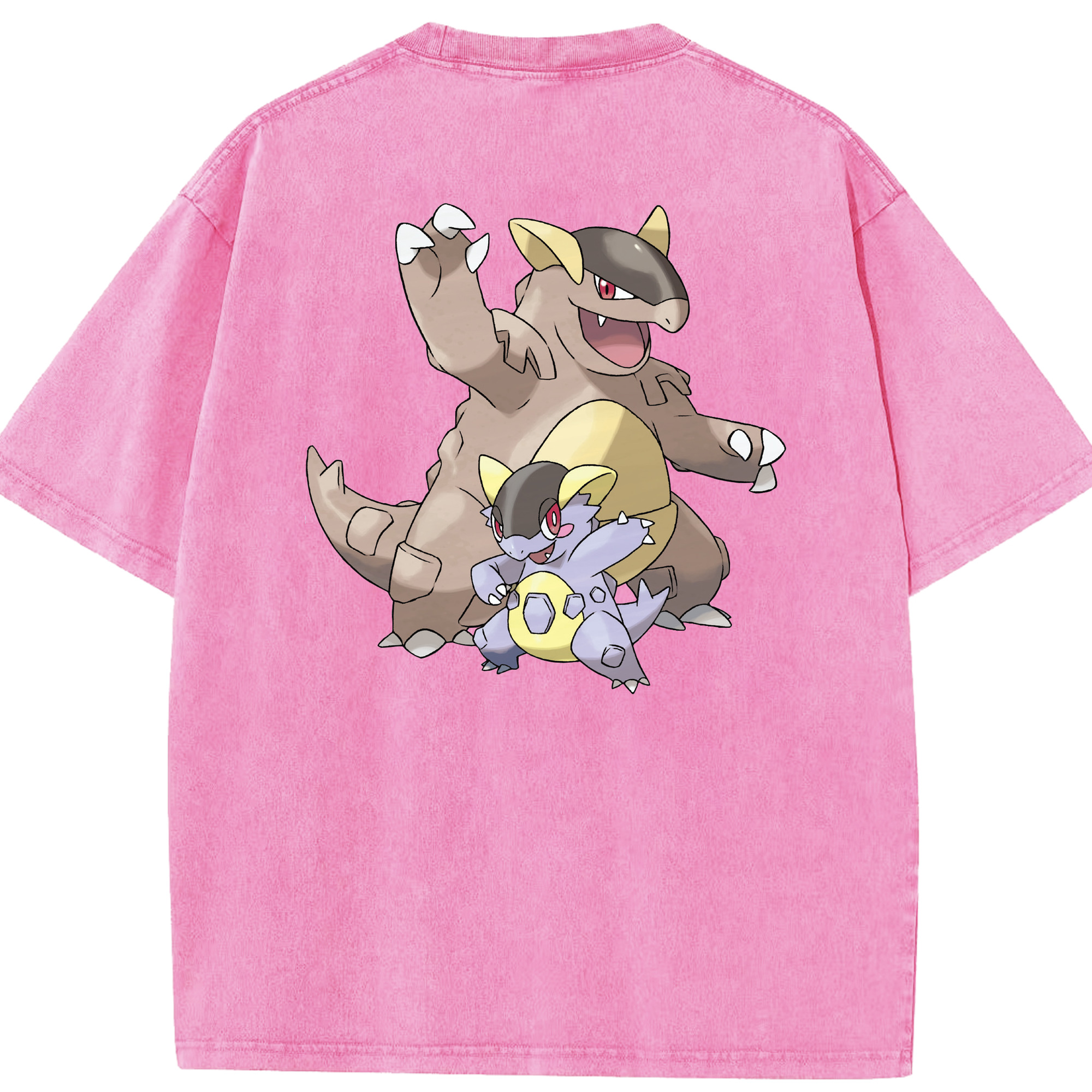 （画像用） ポケットモンスター Pokémon 綿100% ヴィンテージ風 半袖Tシャツ（背面プリント）